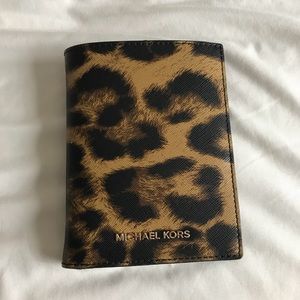 Michael Kors Saffiano Passport Book Holder